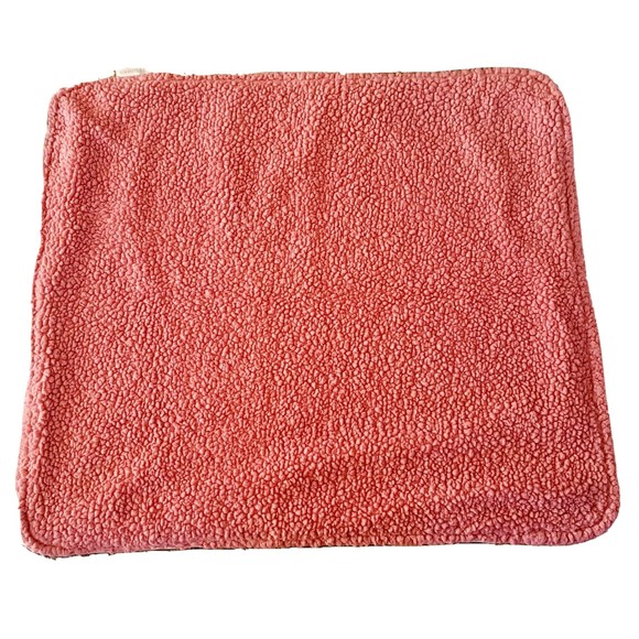 Blankets & Beyond Baby Plush/Sherpa Blanket Rosey Pink Floral Cottage Soft HTF - Picture 5 of 9